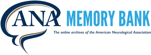 Vist The Ana's Memory Bank And Explore The History - American Neurological Association (600x225), Png Download
