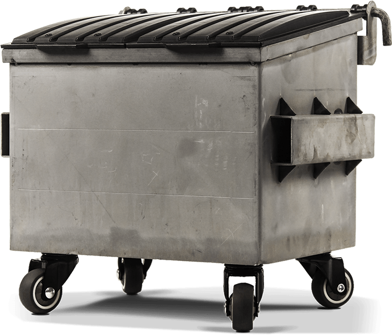 Dumpsty Dumpsters Can Also Be Customized And Used For - Dumpster Wheels (800x700), Png Download