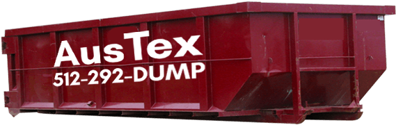 10 Yd Dumpster - Austin (618x366), Png Download