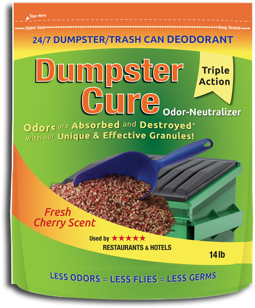 Industrial Trash Smell Elimination - Dumpster Fly Control (600x624), Png Download