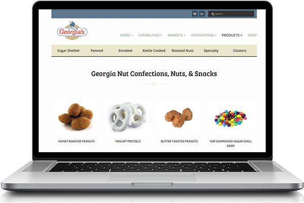 Gnc-laptop - Georgia Nut Yogurt Pretzels 15lb (599x400), Png Download