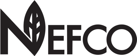 Black Logo For Printed Materials And Publications, - Nefco (640x360), Png Download