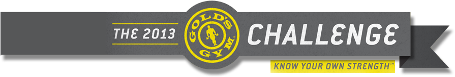 Gold's Gym Of Wenatchee Valley - Golds Gym (960x201), Png Download