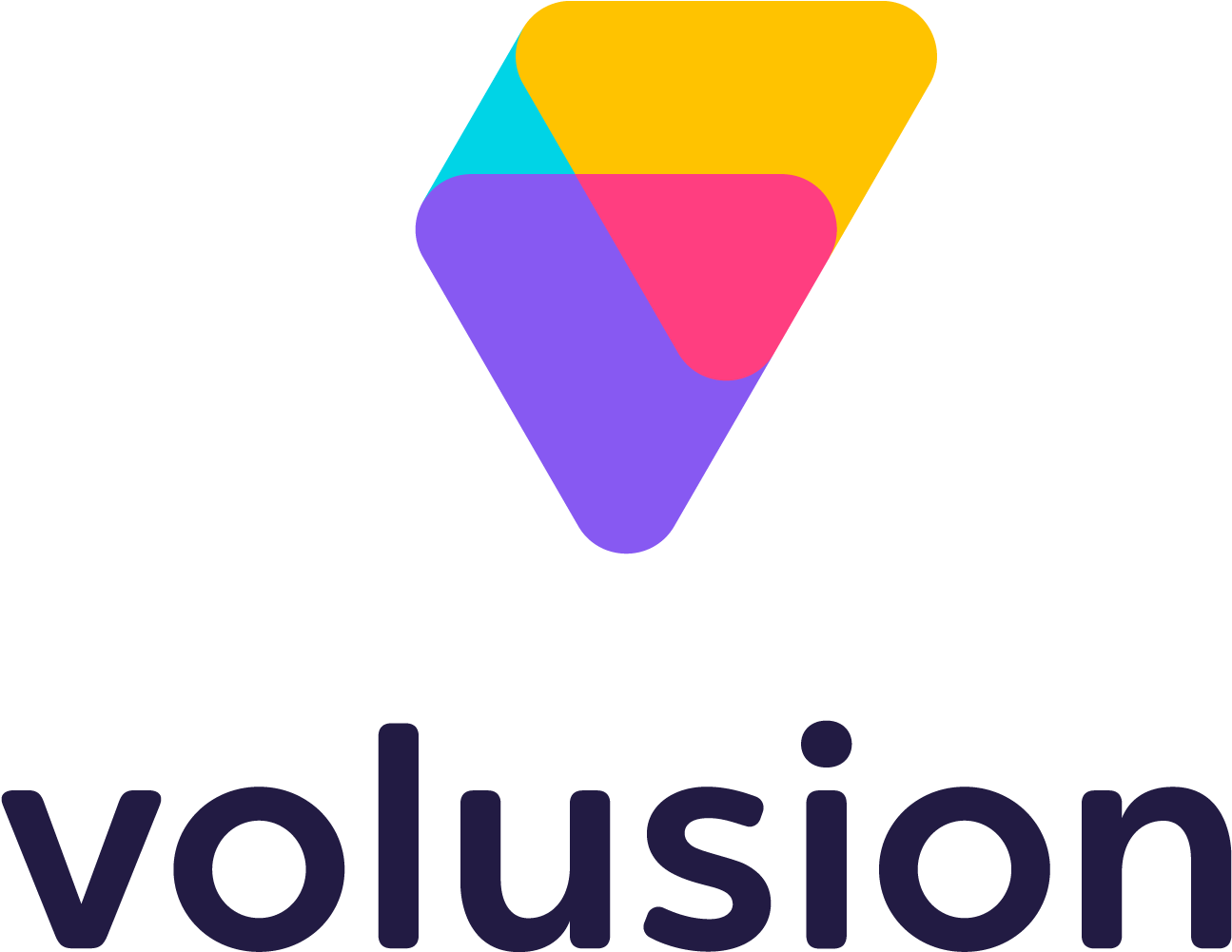 Best Shopping Cart Solution - Volusion Logo (1363x1073), Png Download