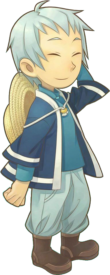 Png - Harvest Moon Animal Parade Fisherman (400x969), Png Download