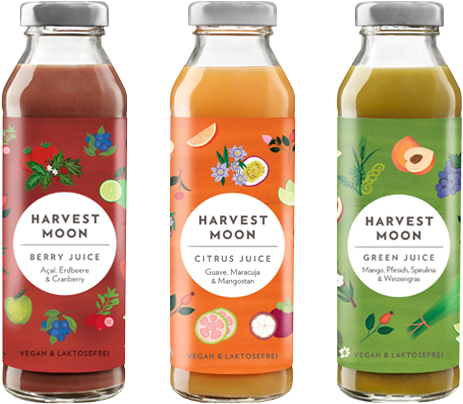 Harvest Moon Juice - Harvest Moon Green Juice (498x403), Png Download