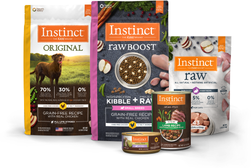 We're On A Mission To Transform The Lives Of Pets Through - Instinct Raw Boost Small Breed Grain Free Recipe With (500x361), Png Download
