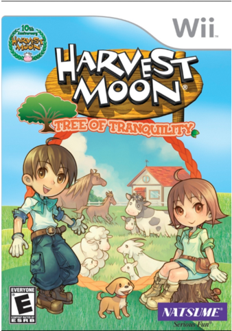 Tree Of Tranquility [nintendo Wii] - Harvest Moon Tree Of Tranquility [wii Game] (480x480), Png Download