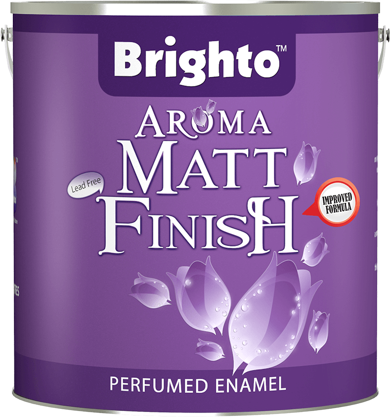 Aroma Matt Finish - Brighto Paints (1000x1000), Png Download
