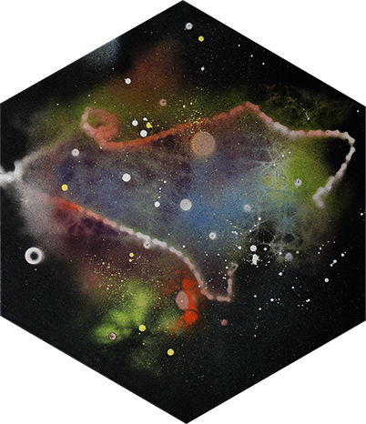 The Deep Space - Milky Way (402x466), Png Download