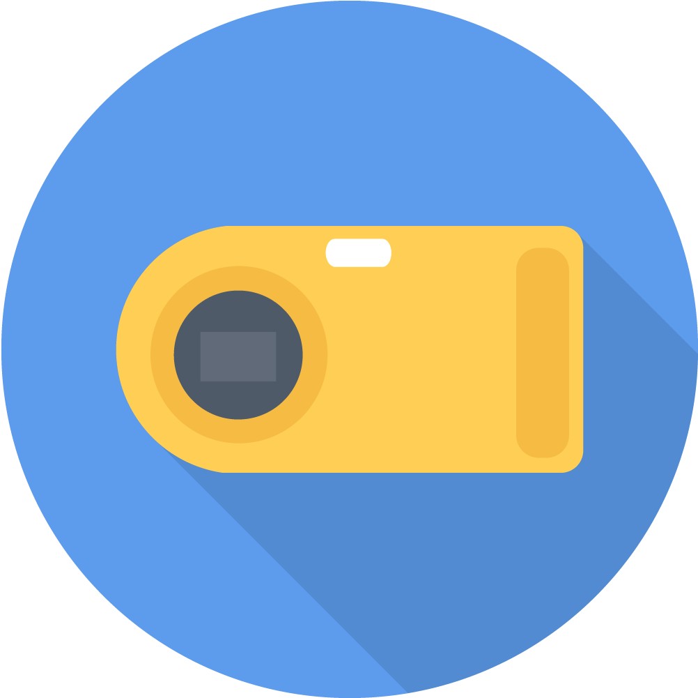 Point Shoot Camera Icon - Icon (1024x1024), Png Download