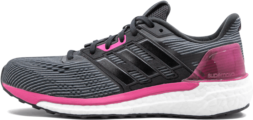 Adidas Men's Supernova Running Shoes - Core Black Us (1000x600), Png Download