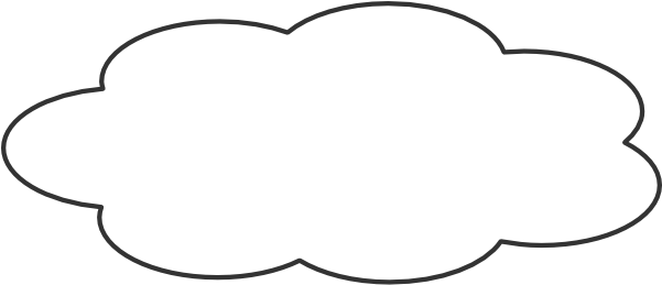 How To Set Use Grey Thought Loud Thin Clipart (600x326), Png Download