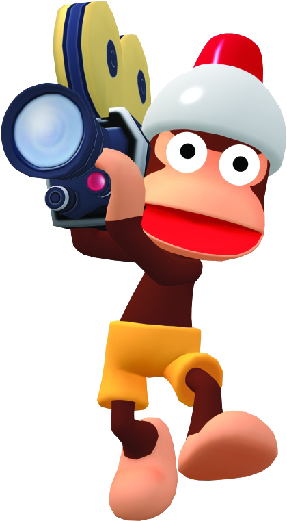 Ape Escape 3 Cameramonkey - Ape Escape 3 [ps2 Game] (460x774), Png Download
