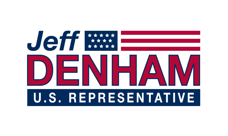 Logo - Jeff Denham For Congress Logo (927x554), Png Download