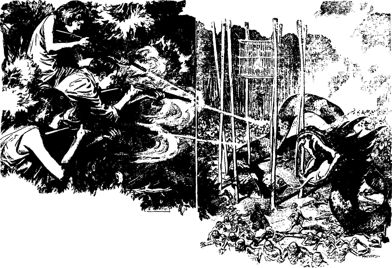 Astounding Stories Of Super Science - Ape-men Of Xlotli [book] (1280x876), Png Download