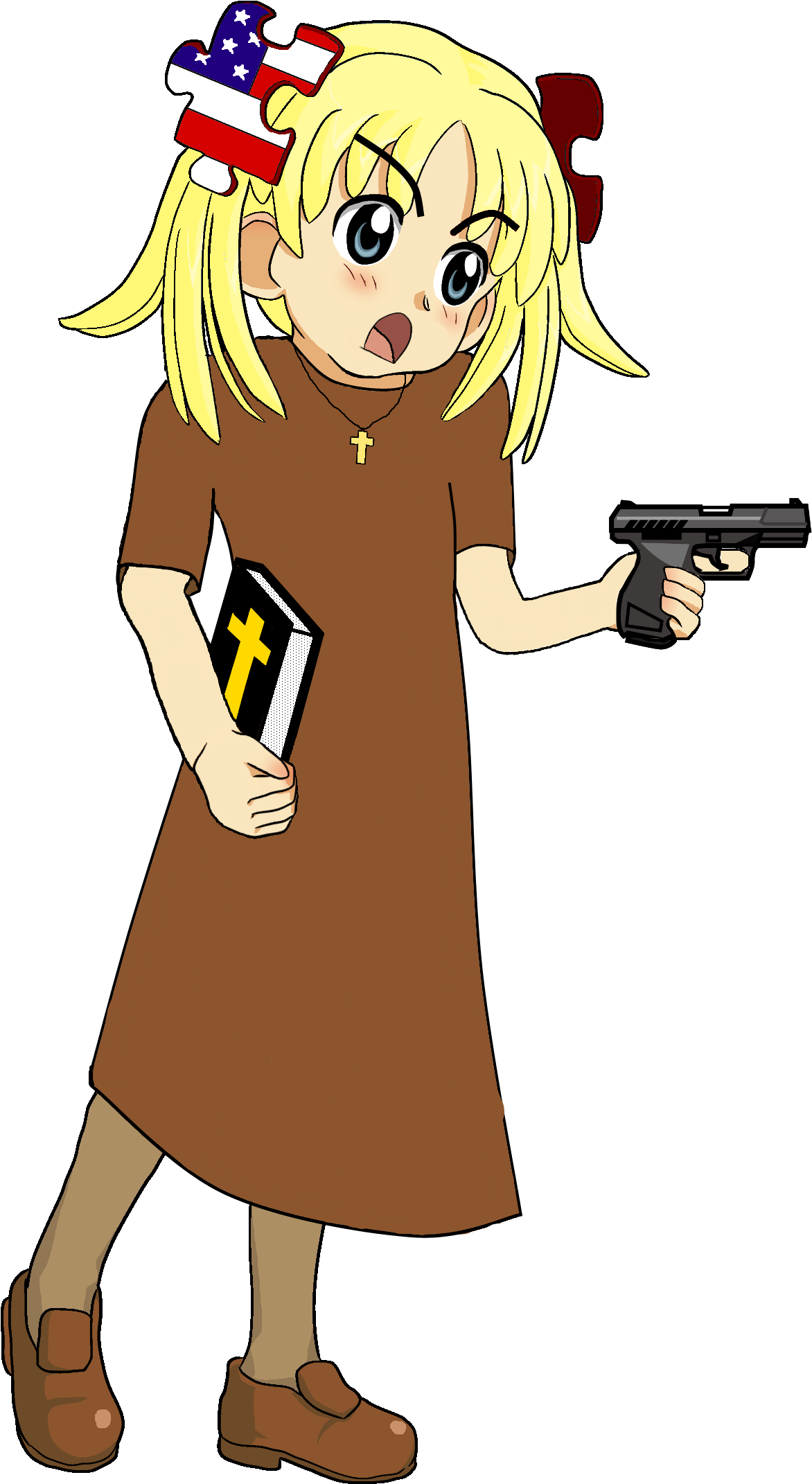 Conservape Tan Nra - Conservapedia Tan (1250x2200), Png Download