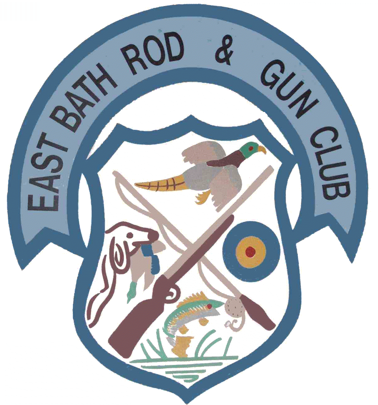 Rod And Gun (1230x1329), Png Download