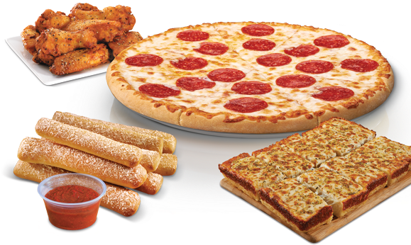 Little Caesar's Started When World War 2 Soldiers Brought - Little Caesar Bucket Spaghetti (600x353), Png Download