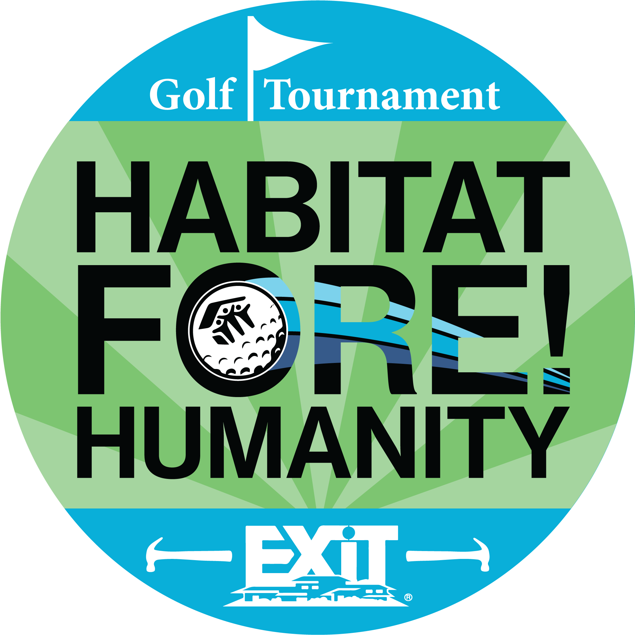 Habitat Fore Humanity Golf Tournament By Exit Realty - Edema (2134x2122), Png Download
