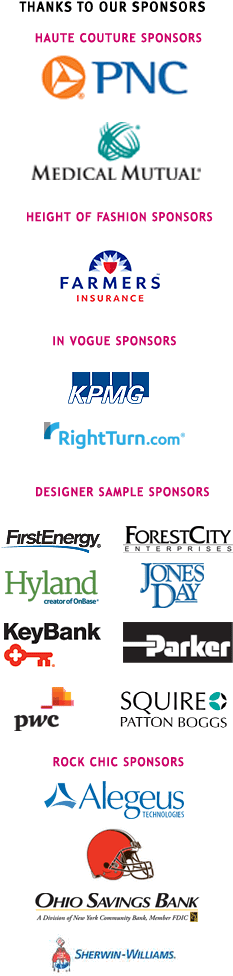 Rock The Catwalk Sponsors - Poster (310x995), Png Download