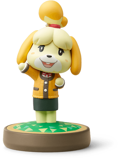 Isabelle - Animal Crossing Isabelle Amiibo (482x679), Png Download