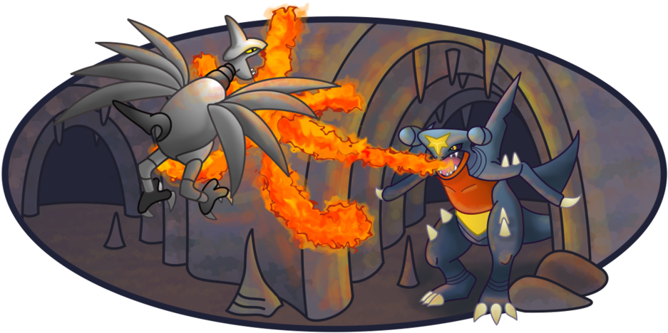 8 Apr - Garchomp Uber (950x530), Png Download