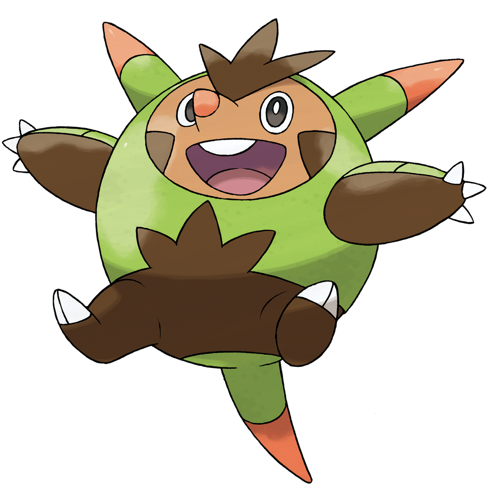 Click To Expand - Pokemon Chespin Evolution (1023x1014), Png Download