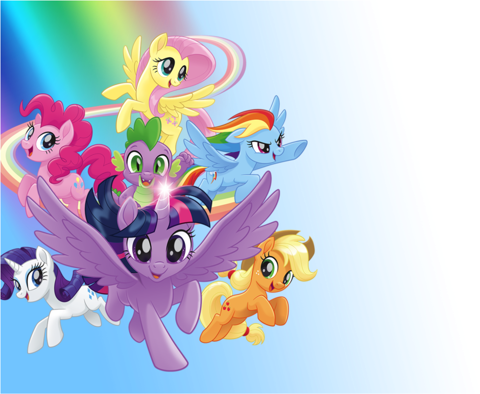 Pony Group By Kitteneee - Trends International Wall Poster My Little Pony Movie (995x802), Png Download