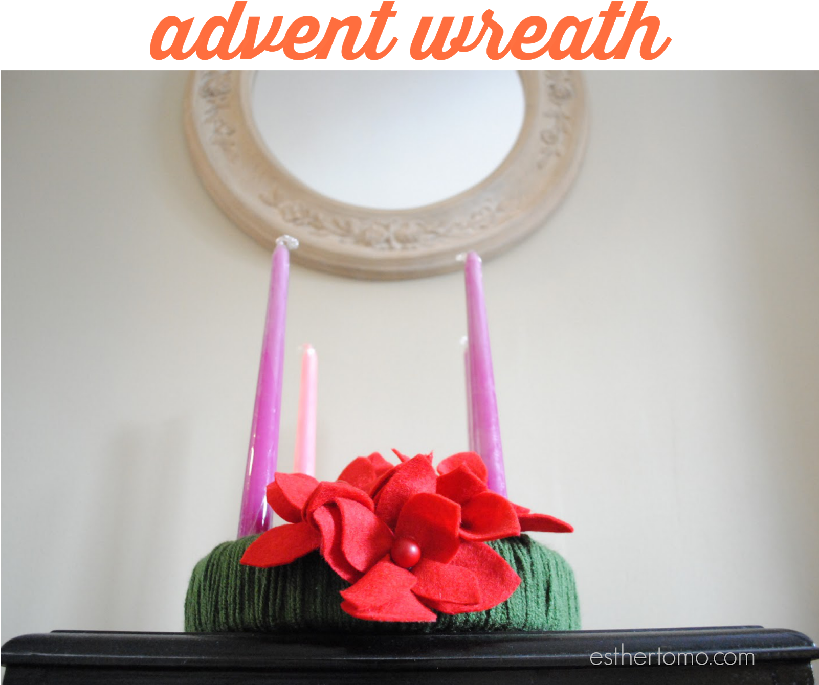 The Advent Wreath Is An Expected One - Artificial Flower (1600x1600), Png Download