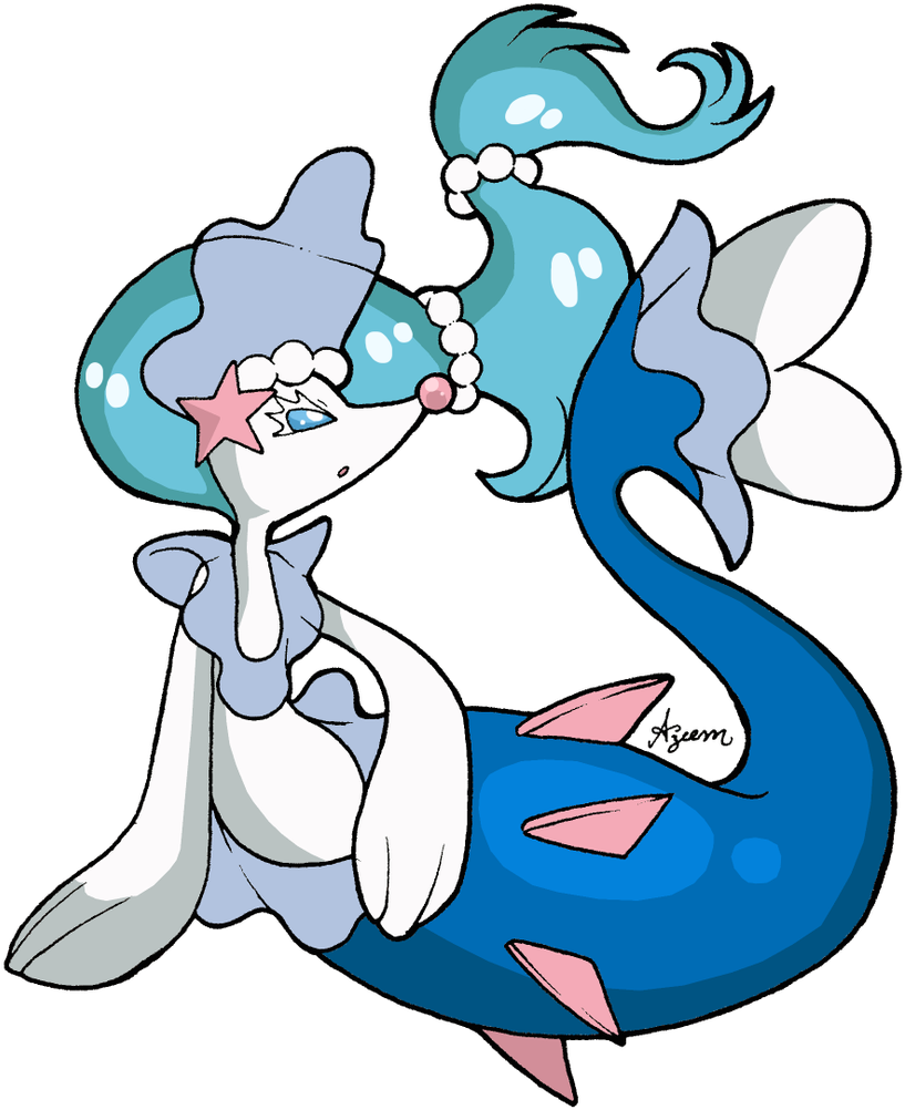 💧azeem💧 On Twitter - Pokemon Moon Sun Entermaid (896x1200), Png Download