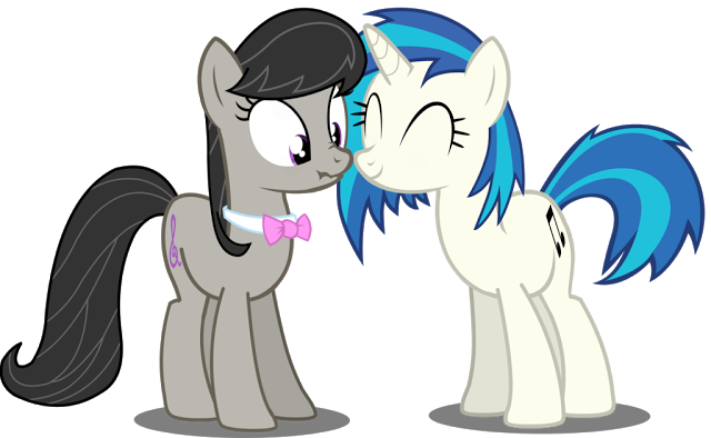 Equestria Daily - Vinyl Scratch No Glasses (640x394), Png Download