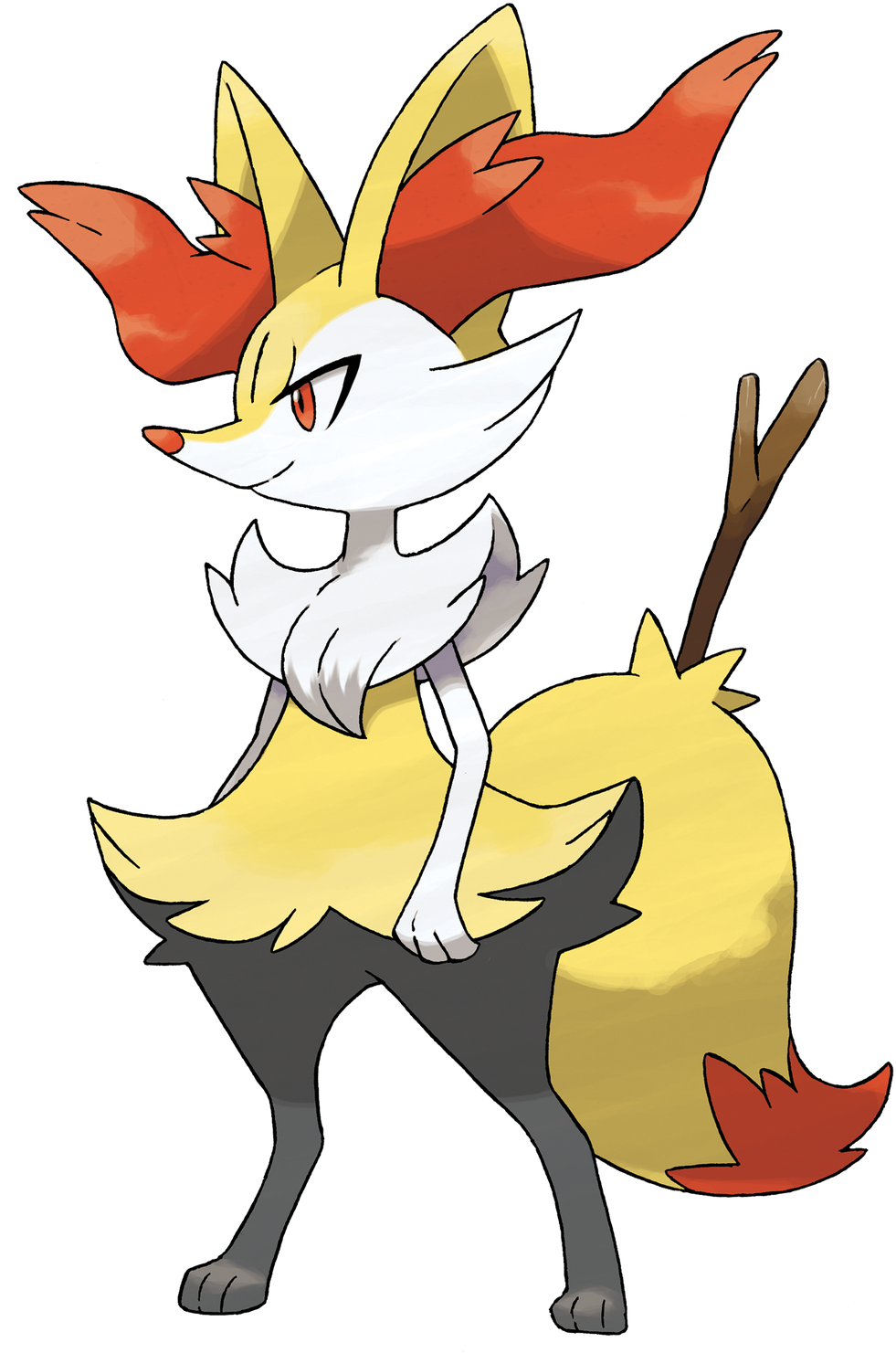 Click To Expand - Pokemon Braixen (1024x1581), Png Download