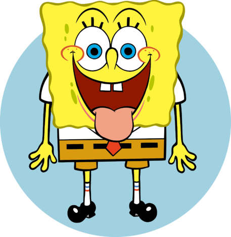 Source - Weheartit - Com - Birthday Party Spongebob Invitations (8-pack) (457x470), Png Download