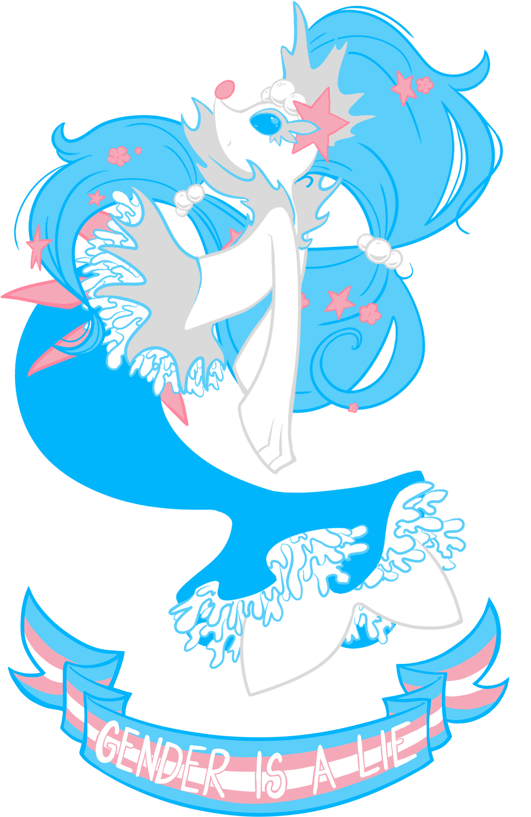 Primarina, From "pokemon Sun And Moon" Happens To Have - T-shirt (1920x2944), Png Download