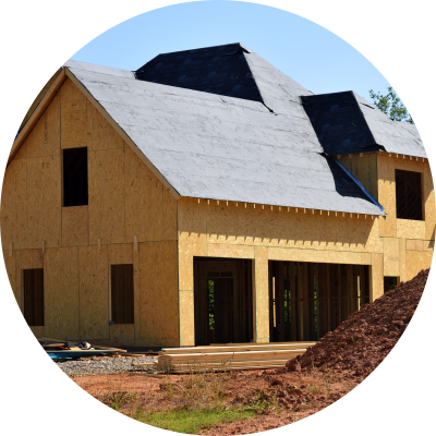 Building A New Home - Construction (400x400), Png Download