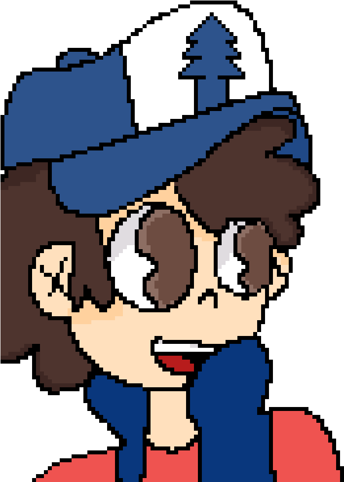 Dipper Pines - Cartoon (976x1152), Png Download