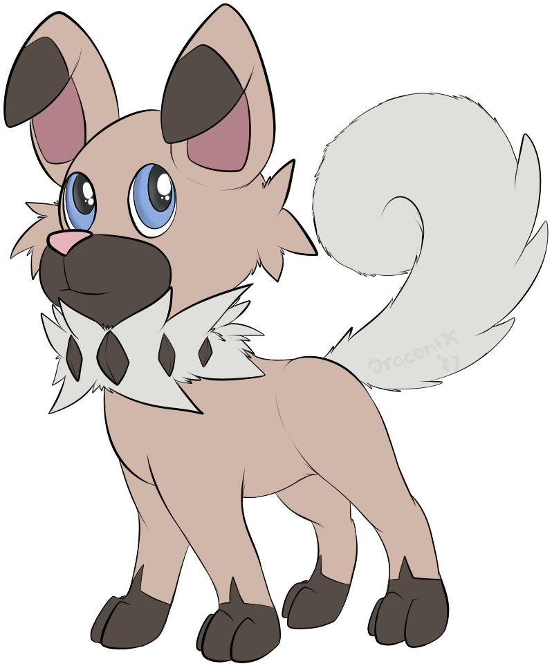 Download Rockruff Cartoon Full Size PNG Image PNGkit