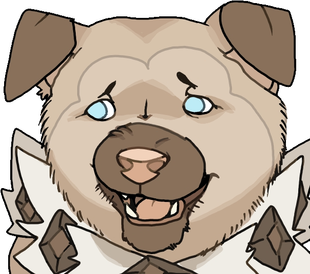 View Samegoogleiqdbsaucenao Rockruff , - Companion Dog (613x560), Png Download
