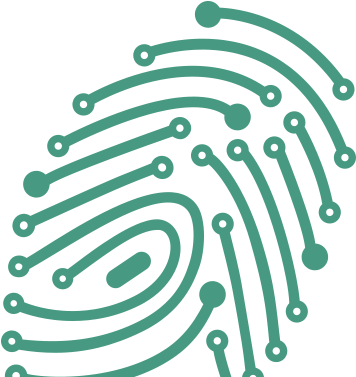Relevantid - Digital Fingerprint Icon Png (550x377), Png Download