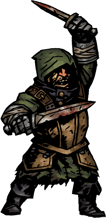 Darkest Dungeon Brigand Fusilier (361x707), Png Download