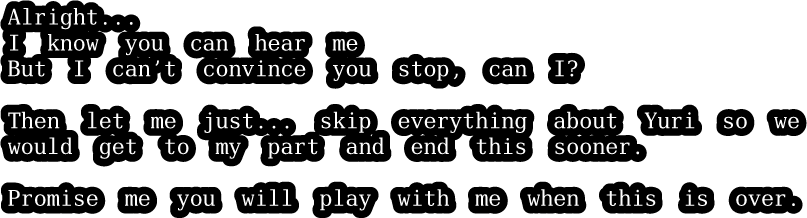 -to The Main Protagonist, Right In Front Of Him (807x218), Png Download