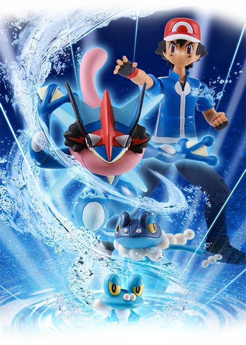 Holy Omg “moncolle Ash-greninja Bond Special Pack” - เม ก้า เก โค กะ (491x689), Png Download