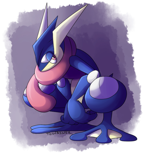 Pokeddexy Favorite Dark Type Greninja By Togekisser-d6wif21 - Greninja Awesome (600x643), Png Download