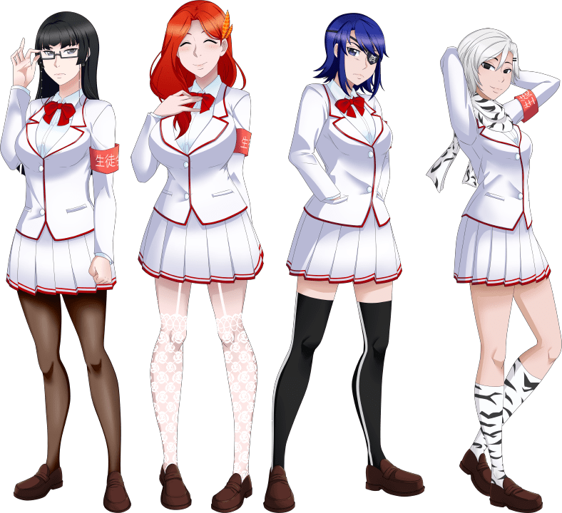 Student Council Members Yandere Simulator (788x720), Png Download