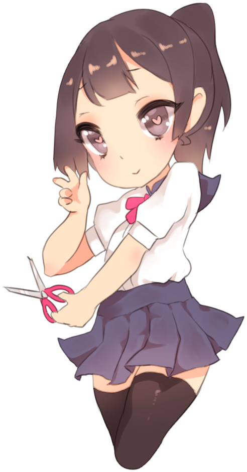 Yandere Simulator (543x977), Png Download