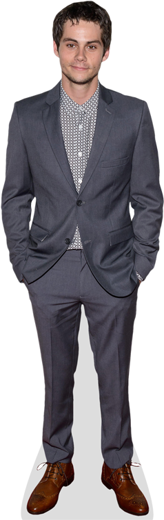 Free Dylan Obrien Barefoot - Celebrity Cutouts Dylan O'brien Mini Cutout (363x757), Png Download