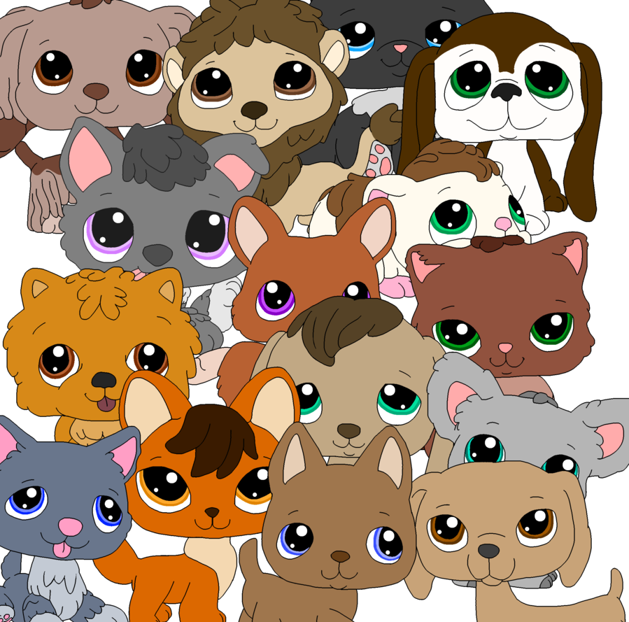 Littlest Pet Shop Traced Base By Masaimisfortune On - Pet Base Ms Paint (899x889), Png Download