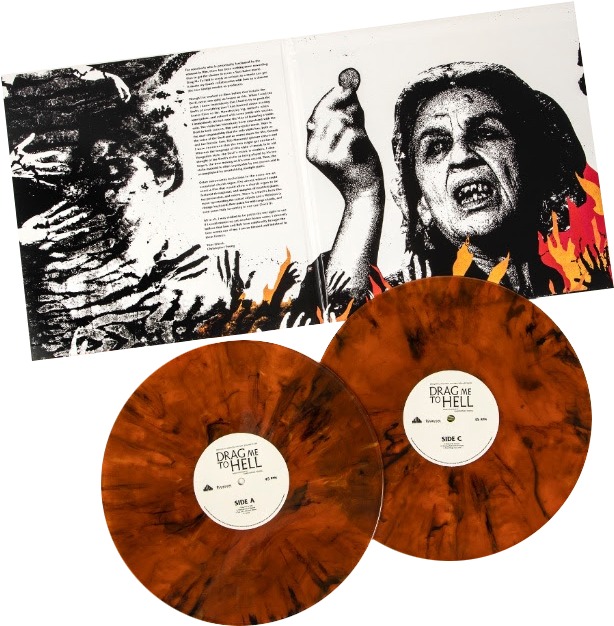 Gatefold Interior - Drag Me To Hell (626x640), Png Download