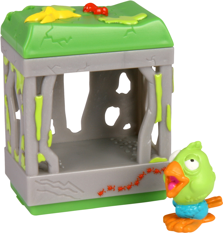 The Ugglys Pet Shop Gross Homes, Cracker Parrot, , - Ugglys Pet Shop Afskyeligt Hus Papegøje (966x1004), Png Download
